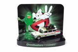 Ecto 1A 1959 Cadillac Diorama (Slimed Version) with Slimer Figure / Ghostbusters