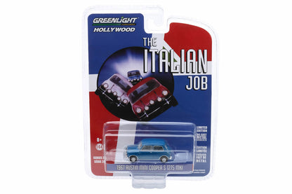 The Italian Job / 1967 Austin Mini Cooper S 1275 MkI (Blue with Black Leather Straps)