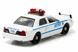 2011 Ford Crown Victoria Police New York City Police Dept (NYPD) with NYPD Squad Number Decal Sheet