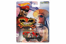 Hot Wheels Pop Culture 2018 Mix 5 Street Fighter / '88 Mercedes Unimog - M. Bison & Guile