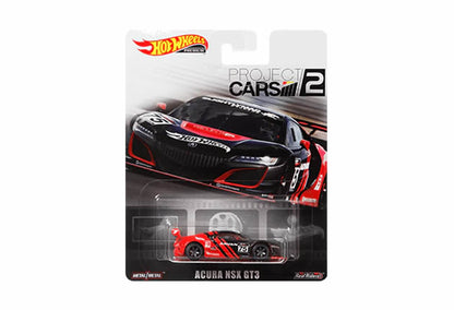 Hot Wheels Retro Entertainment 2019 Mix 2 / Acura NSX GT3 - Project Cars 2