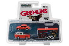 Gremlins (1984) - 1972 Volkswagen T2 Type 2 Double Cab Pick-Up / 1967 Volkswagen Beetle / Enclosed Car Hauler