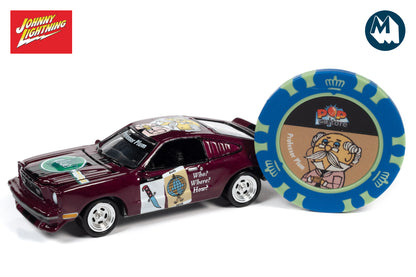 1978 Mustang Cobra & Poker Chip / Vintage Clue