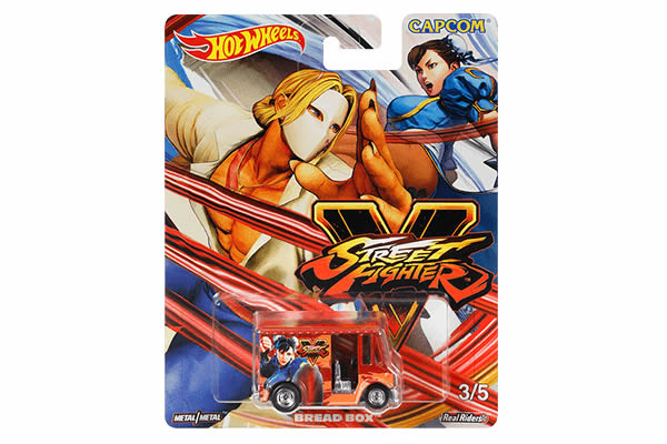 Hot Wheels Pop Culture 2018 Mix 5 Street Fighter / Bread Box - Vega & Chun-Li