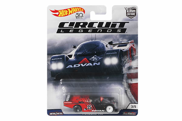 Hot Wheels Car Culture 2018 Mix 5 Circuit Legends / #3 - Porsche 962