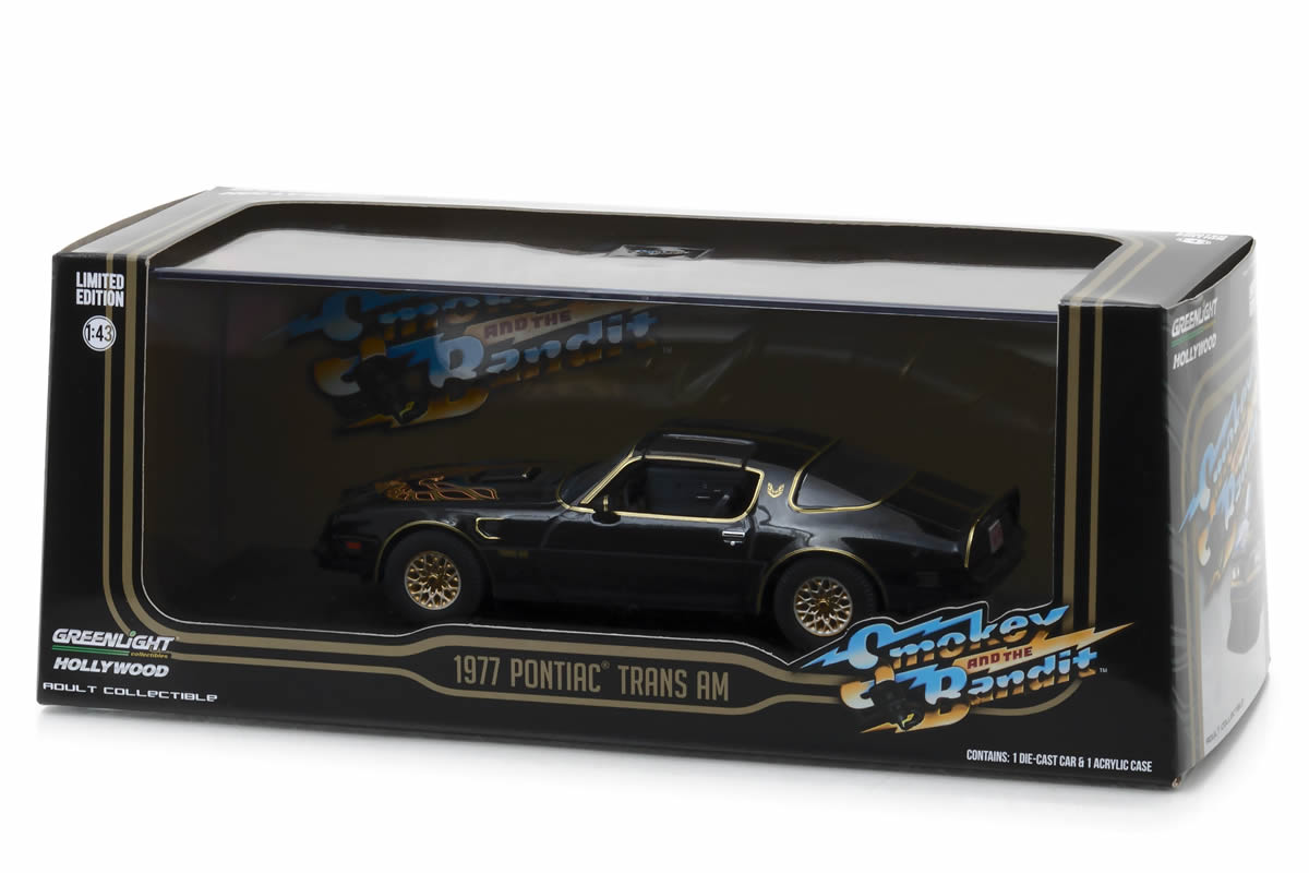 Greenlight 1/43 1977 Pontiac Firebird Trans Am - Smokey and