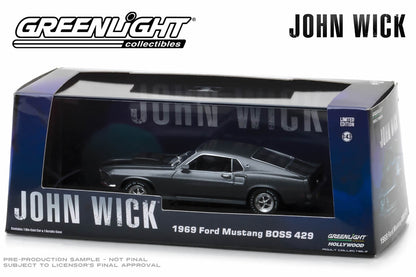 1:43 - John Wick / 1969 Ford Mustang BOSS 429
