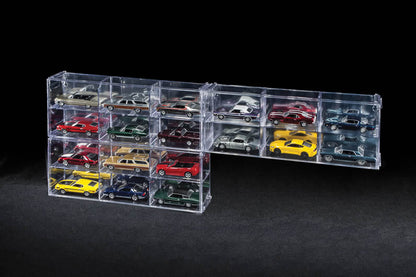 Auto World 6 Car Interlocking Display