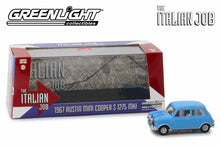 1:43 - The Italian Job (1969) / 1967 Austin Mini Cooper S 1275 MkI (Blue with Black Leather Straps)