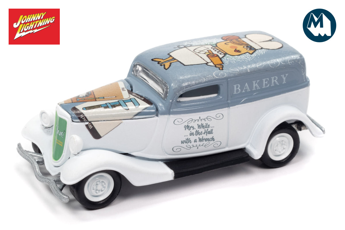 1933 Ford Delivery / Vintage Clue (Mrs.White, Hall with Wrench & Poker Chip)