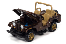 Jeep CJ-5 (Dark Brown Poly with Golden Eagle Graphics)
