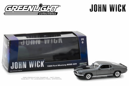 1:43 - John Wick / 1969 Ford Mustang BOSS 429