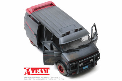 1:18 - The A-Team / 1983 GMC Vandura (Weathered Version with Bullet Holes)