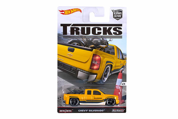 Hot Wheels Car Culture 2016 Mix 3 Trucks / #4 - Chevy Silverado