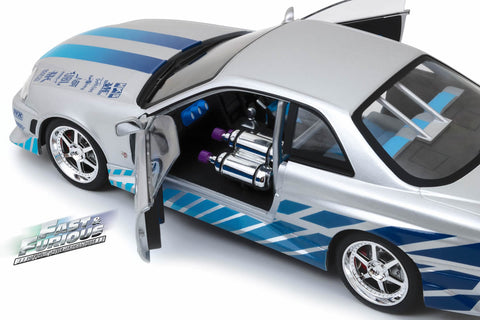 1:18 - Fast & Furious / 1999 Nissan Skyline GT-R (R34) – Modelmatic