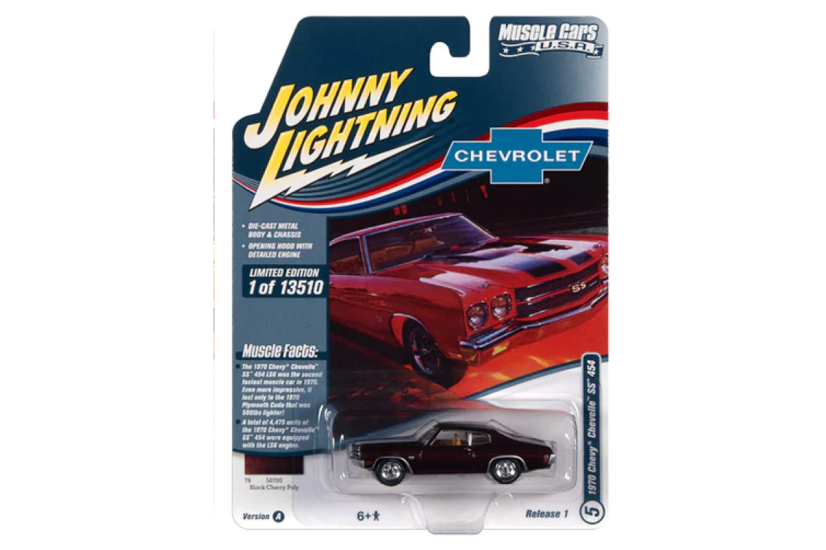 1970 Chevrolet Chevelle SS 454 (Black Cherry Poly)