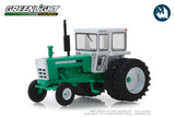 1972 Tractor with Dual Rear Wheels - White and Green