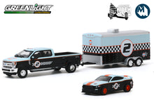 2019 Ford F-350 Dually and 2019 Ford Shelby GT350R Gulf Oil with Enclosed Gulf Oil Car Hauler