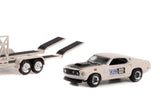 1969 Ford F-100 and 1969 Ford Mustang Boss 429 - Nelson Ekdahl Ford #133 on Tandem Car Trailer