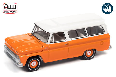 1965 Chevrolet Suburban (Orange with White Roof)