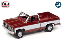 1977 Chevy Cheyenne C10 Fleetside (Dark Red Poly w/White)