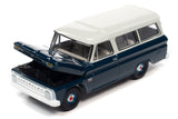 1966 Chevrolet Suburban (Dark Blue Body w/White Roof)