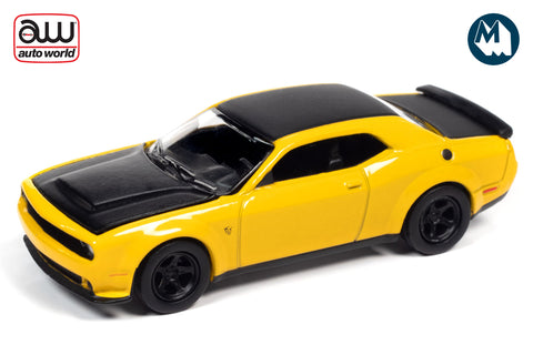2018 Dodge Challenger Demon (Yellow Jacket w/Flat Black Hood, Roof & Trunk Lid)
