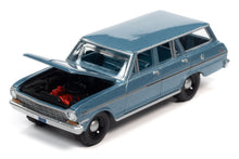 1963 Chevy II Nova Station Wagon (Silver Blue Poly)