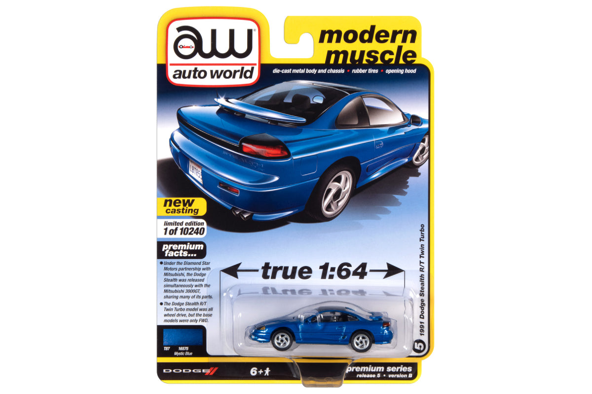 1991 Dodge Stealth R/T Twin Turbo (Mystic Blue Metallic)