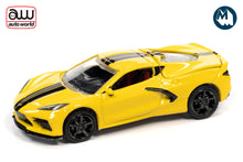 2020 Chevrolet Corvette (Accelerate Yellow with Twin Black Stripes)