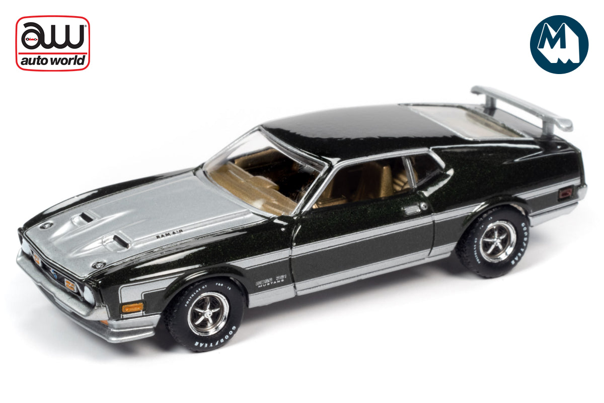 1971 Ford Mustang Boss 351 (Dark Green Poly)