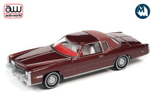 1975 Cadillac Eldorado (Cerise Firemist Poly w/(Partial) Maroon Vinyl Top)