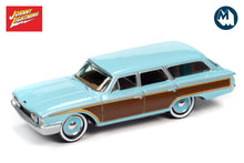 1960 Ford Country Squire Wagon (Aquamarine w/Wood Paneling)