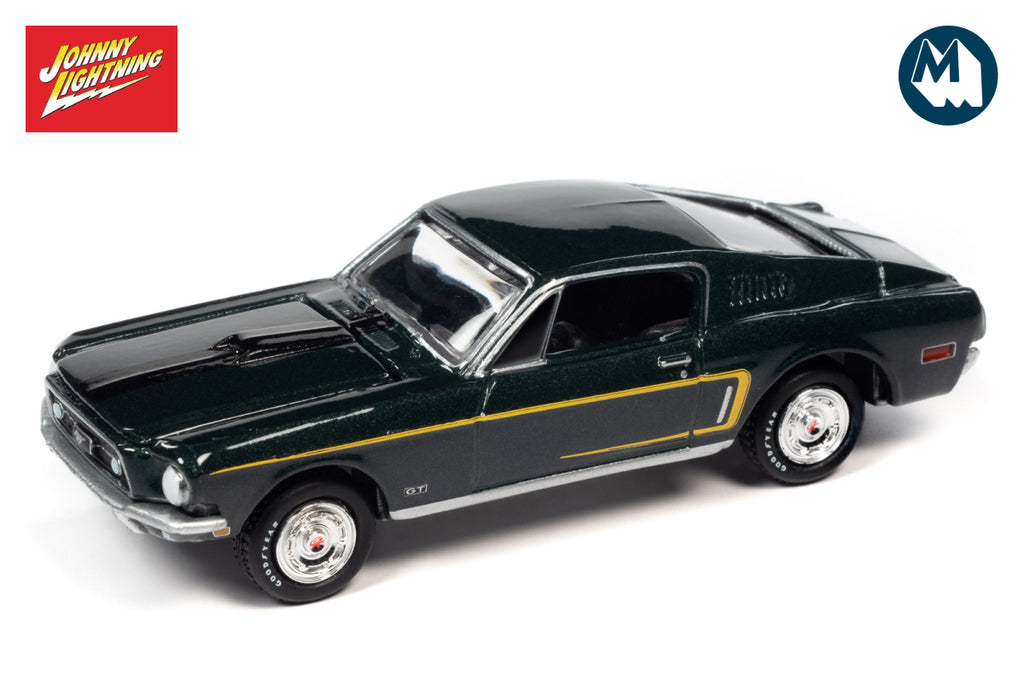 1968 Ford Mustang GT 428 Cobra Jet (Highland Green Poly) – Modelmatic