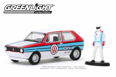 1975 Volkswagen Rabbit Widebody with Race Car Driver – Modelmatic