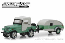 1972 Jeep CJ-5 Half-Cab and Teardrop Trailer
