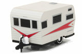 1959 Siesta Travel Trailer (Silver and Red)