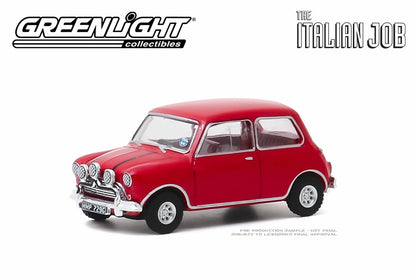 The Italian Job / 1967 Austin Mini Cooper S 1275 MkI (Red with Black Leather Straps)