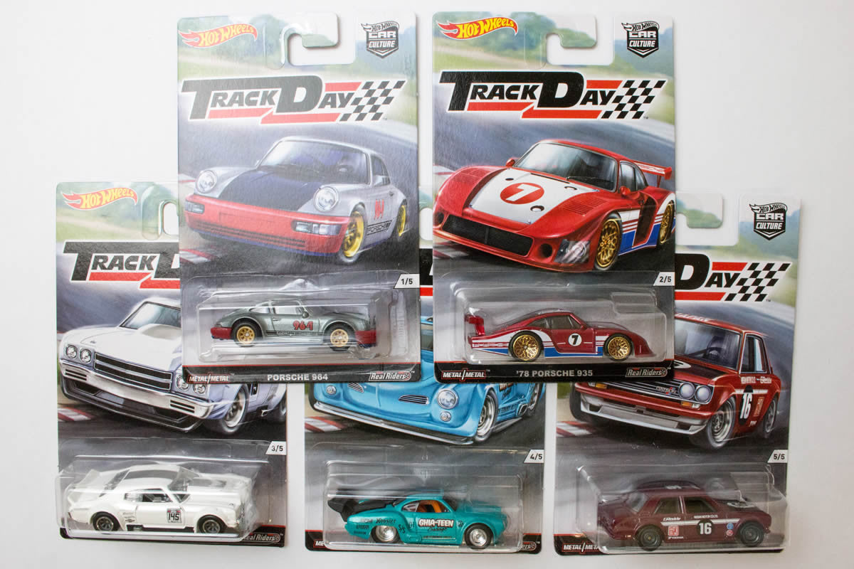 Hot Wheels Car Culture 2016 Mix 4 Track Day / Full sets & cases