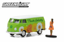 1976 Volkswagen Type 2 Panel Van with Woman in Dress