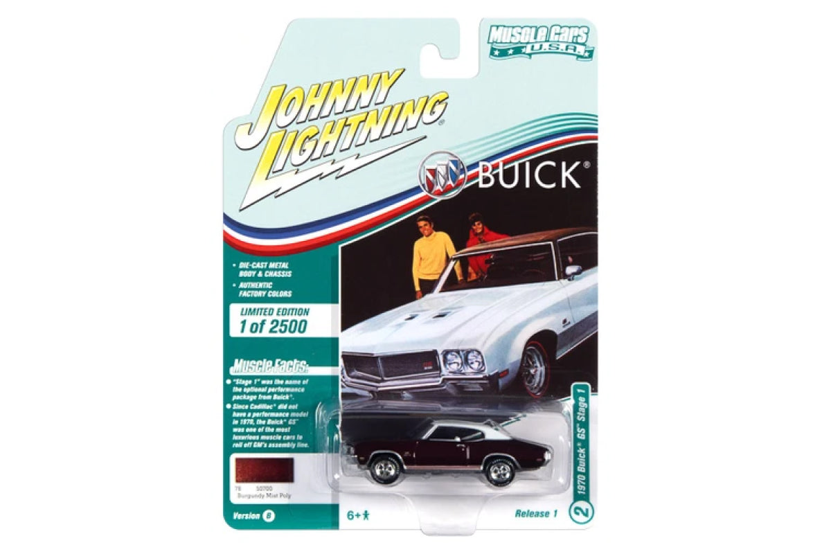1970 Buick GS (Burgundy Mist Poly)