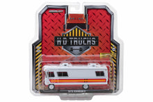 1972 Condor II RV - White with Orange, Red and Maroon Stripes