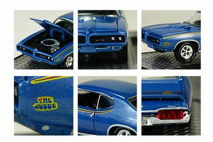 PONTIAC GTO THE JUDGE 1969 vert métal foncé o 1/18 AMERICAN MUSCLE ERTL PONTIAC GTO THE JUDGE 1969 vert métal foncé o 1/18 AMERICAN MUSCLE ERTL