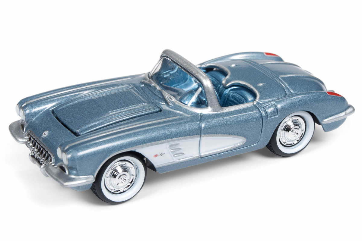 Movie Theatre Resin Facade / 1958 Chevy Corvette Convertible