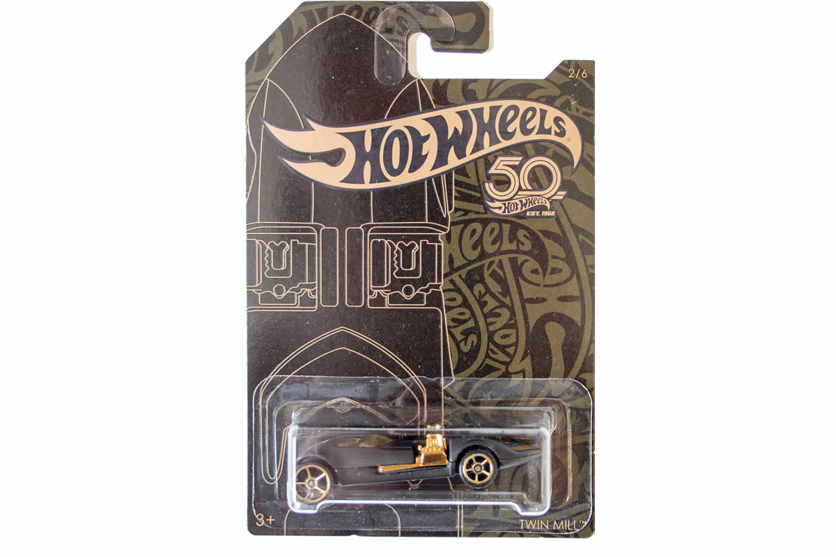 Hot Wheels Black Gold (50th Anniversary) Twin Mill – Modelmatic
