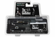 The Godfather (1972) - 1972 Chevy C-10 / 1955 Cadillac Fleetwood Series 60 Special / Enclosed Car Hauler