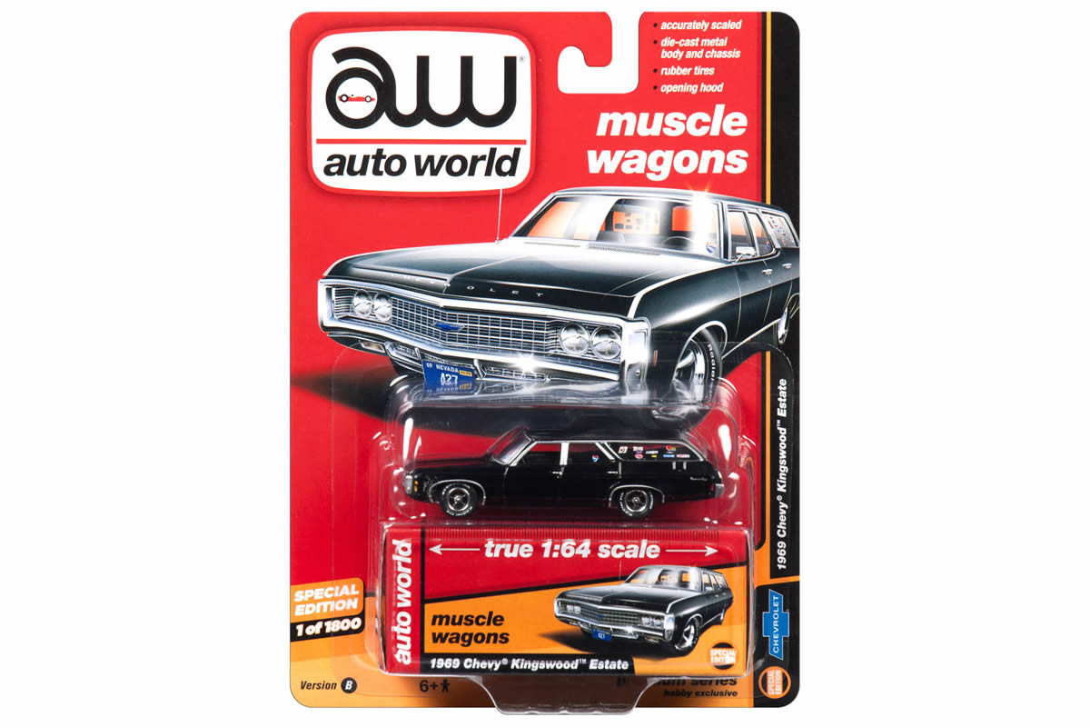 1969 Chevy Kingswood Estate (Black)