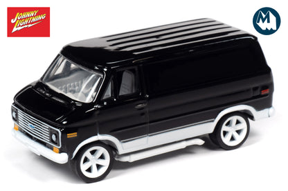 1976 Chevrolet G-20 Van - Gloss Black with White Trim