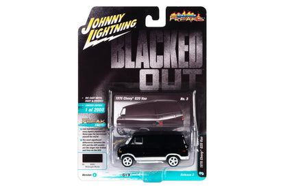 1976 Chevrolet G-20 Van - Gloss Black with White Trim