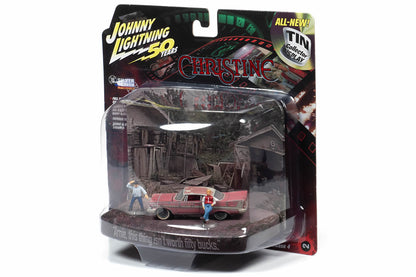 1958 Plymouth Fury (Junked Version) Diorama with Arnie and Dennis Figures / Christine